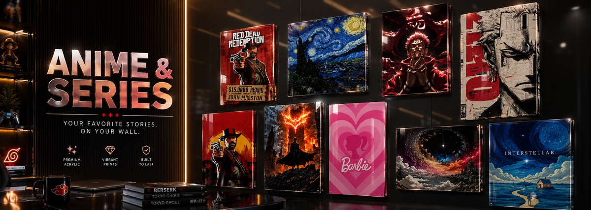 Anime & Series Acrylic Posters