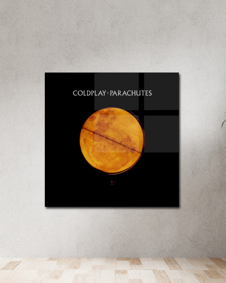 Parachutes Coldplay Acrylic Album Poster
