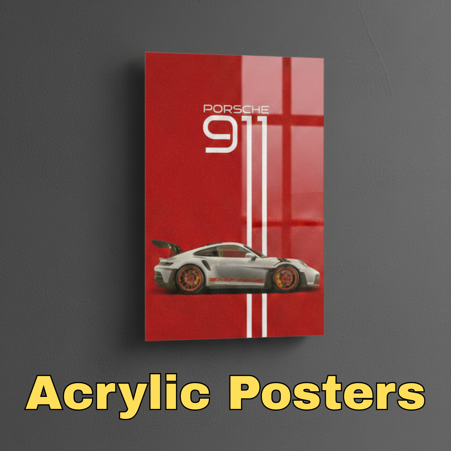 Off FInds Acrylic Poster