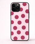 Pink Polka Dot Aesthetic Phone Case