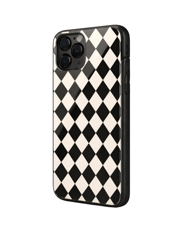 F1 Classic Grid Glass Case