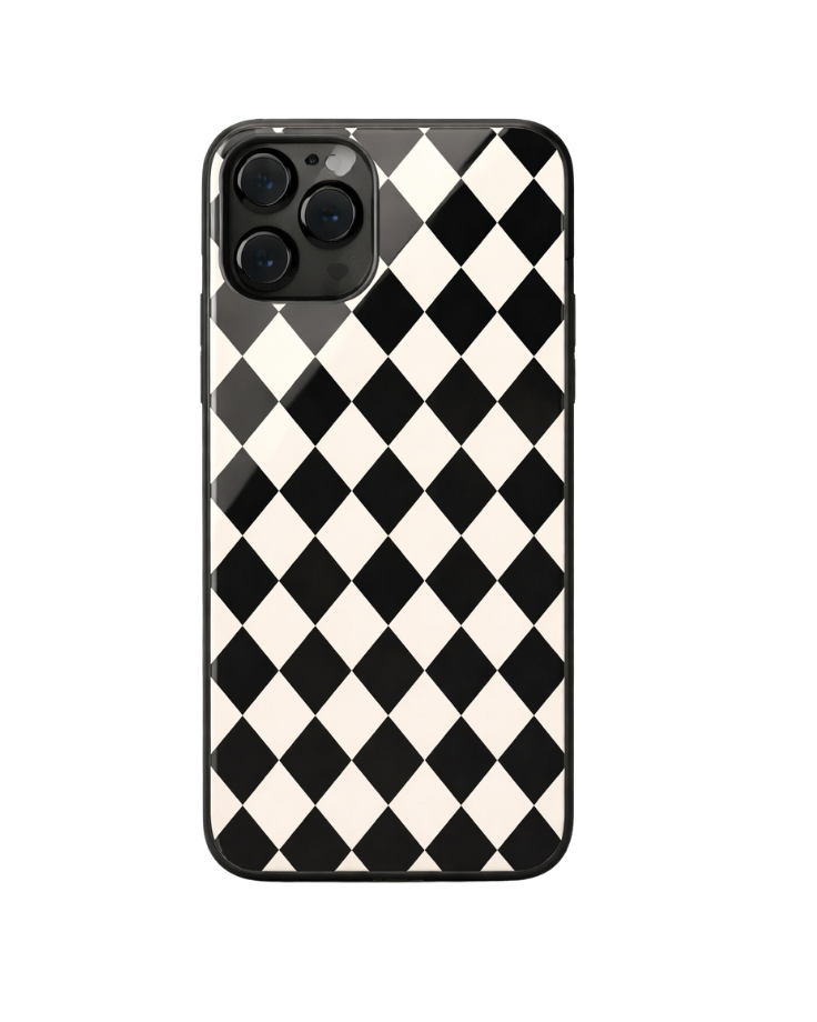 F1 Classic Grid Glass Case