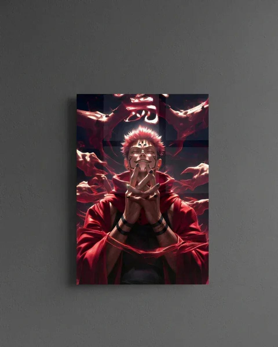 Ryomen Sukuna Acrylic Wall Poster