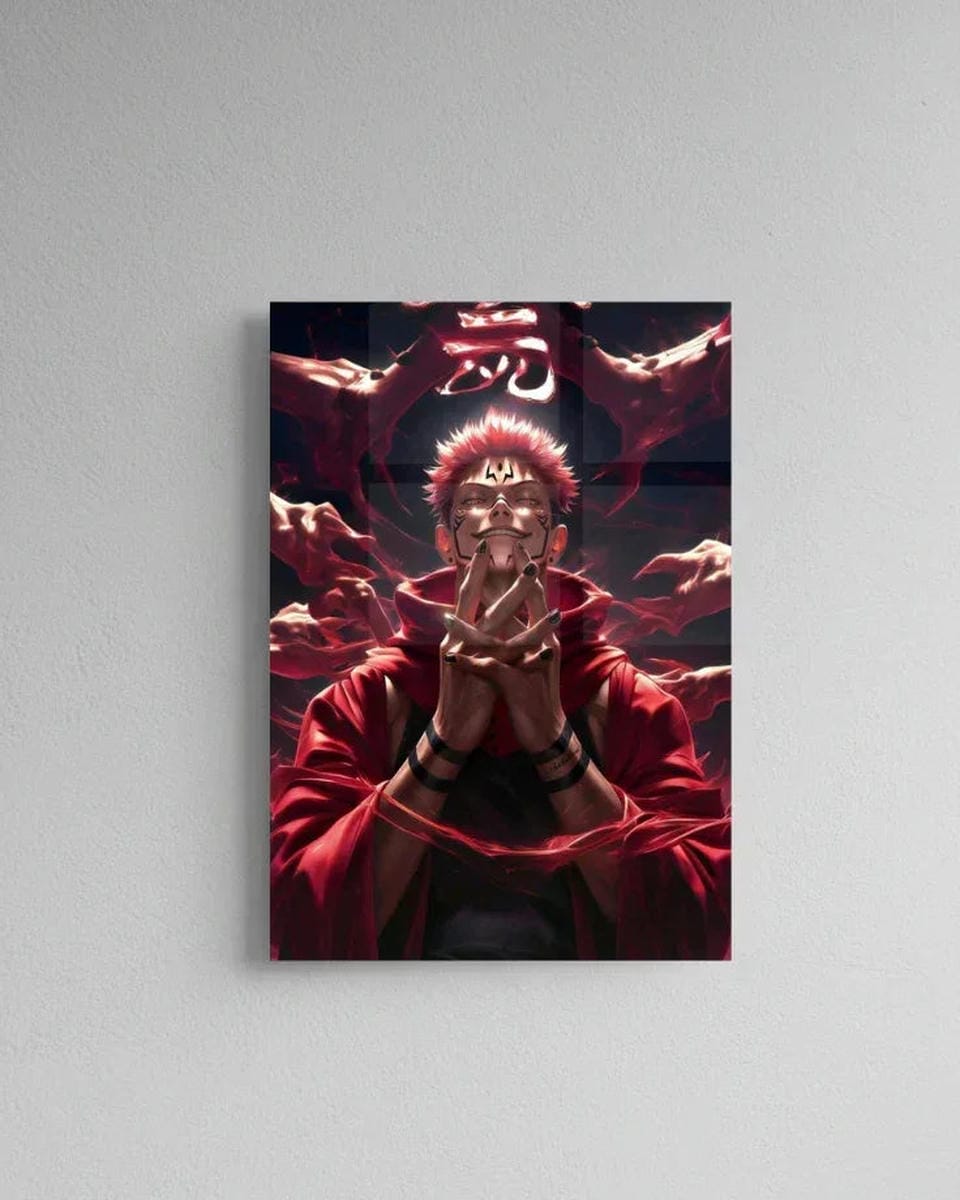 Ryomen Sukuna Acrylic Wall Poster