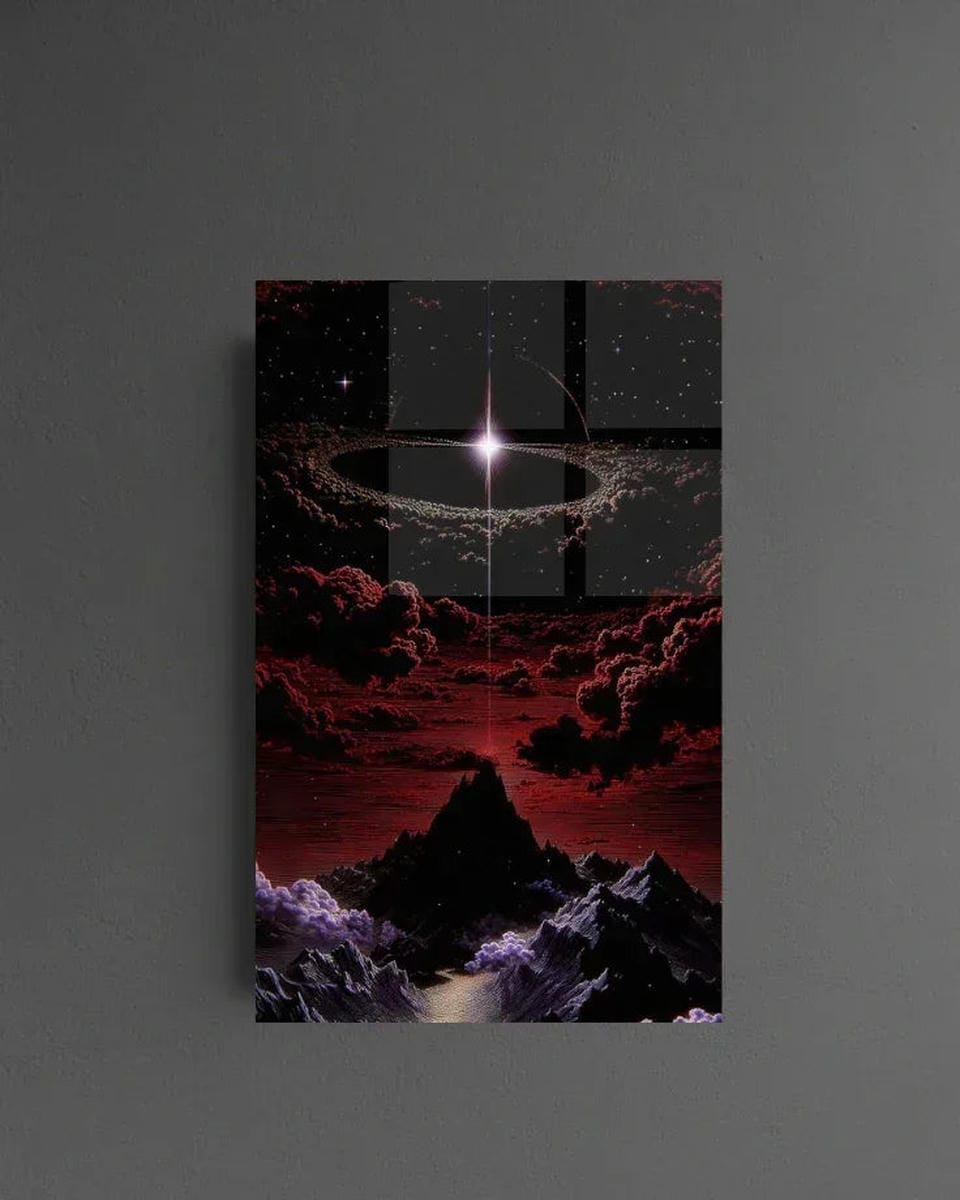 Vanguard Void Acrylic Wall Poster