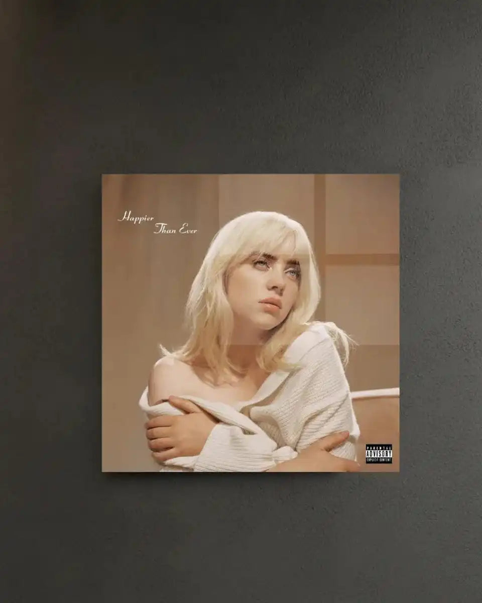 Happier Than Ever Eilish Poster