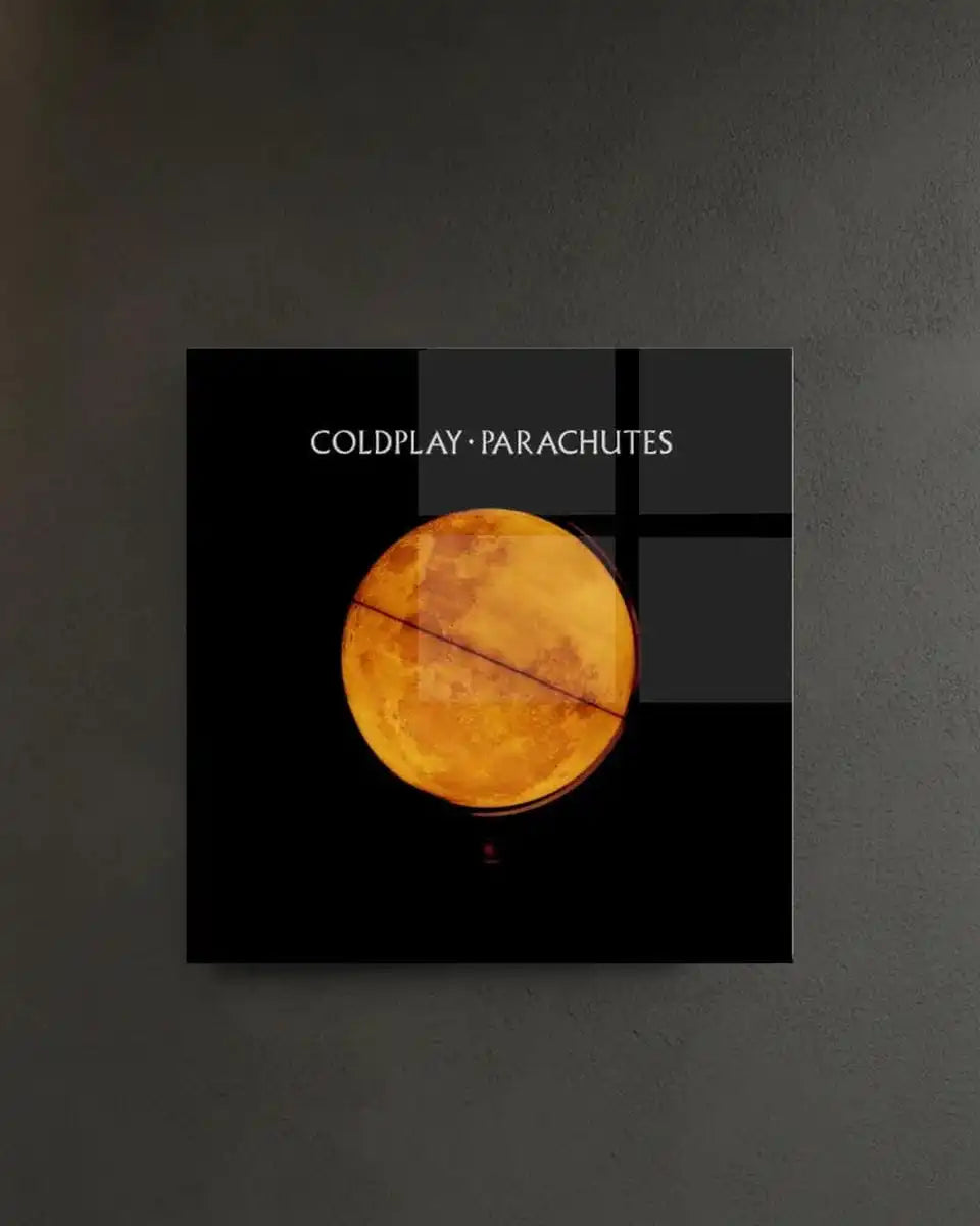 Parachutes Coldplay Acrylic Album Poster