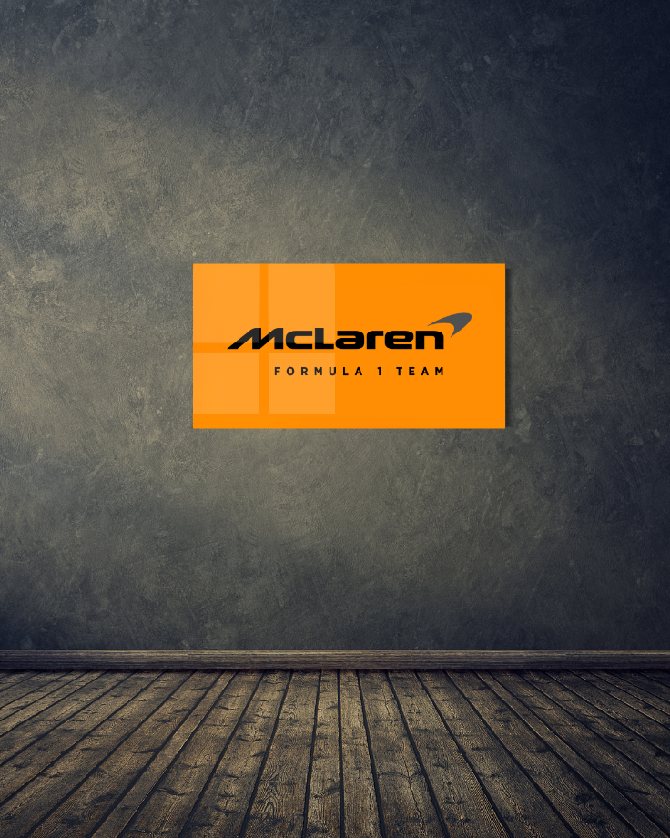 McLaren F1 Acrylic Wall Sign