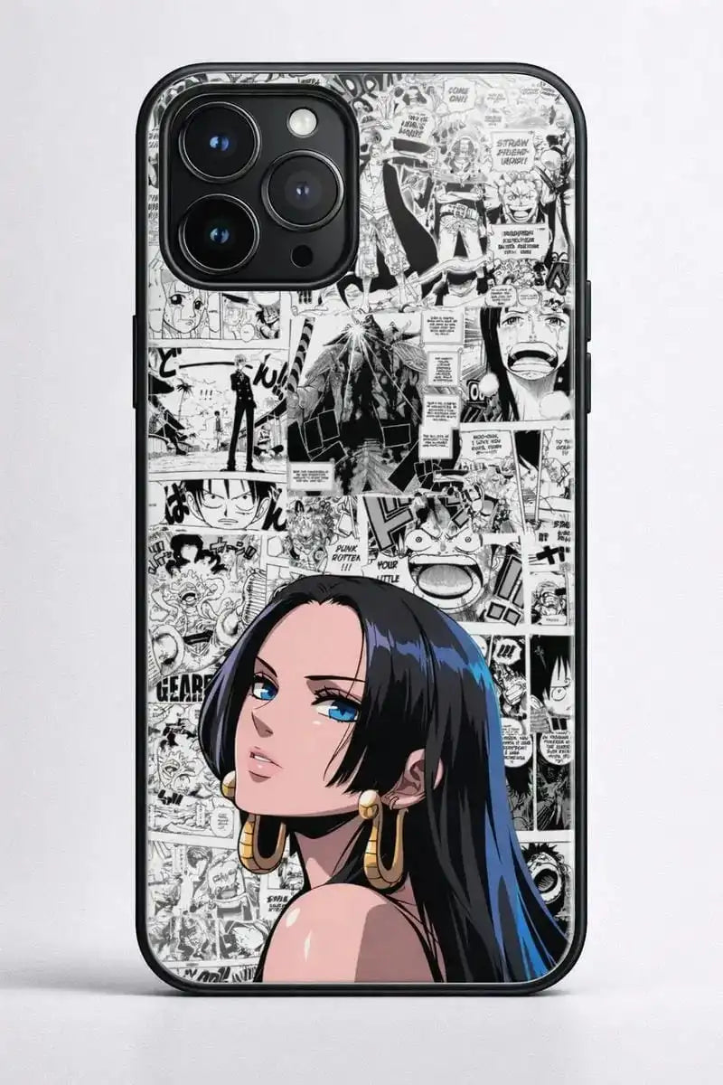 Empress of Amazon Lily Glass Case