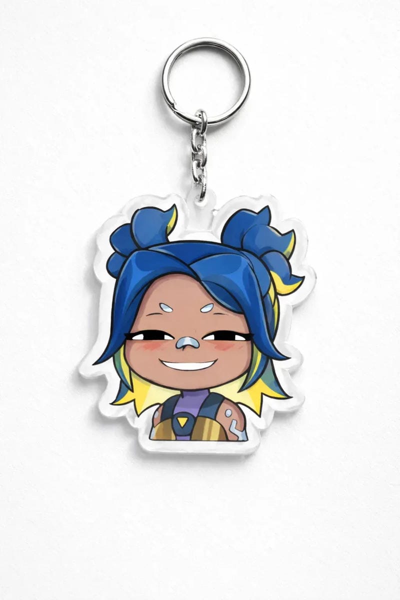 Neon Acrylic Keychain