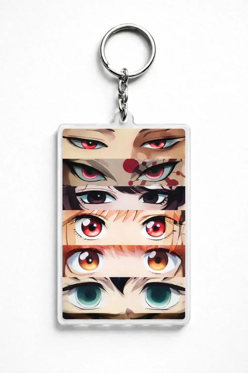 Anime Eyes "Soul Stare" Keychain