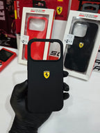 Ferrari Shield Silicone Case – Black