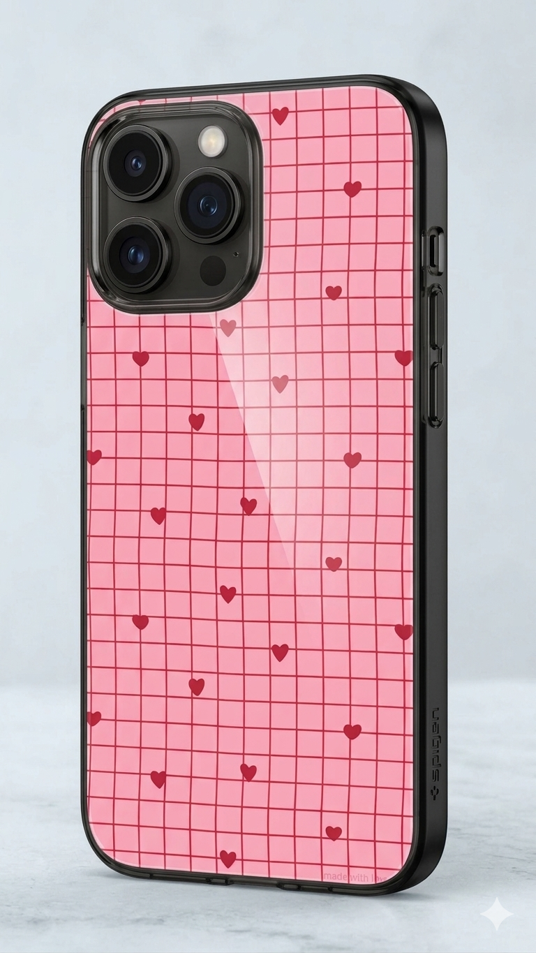 Small Heart Pink Phone Case