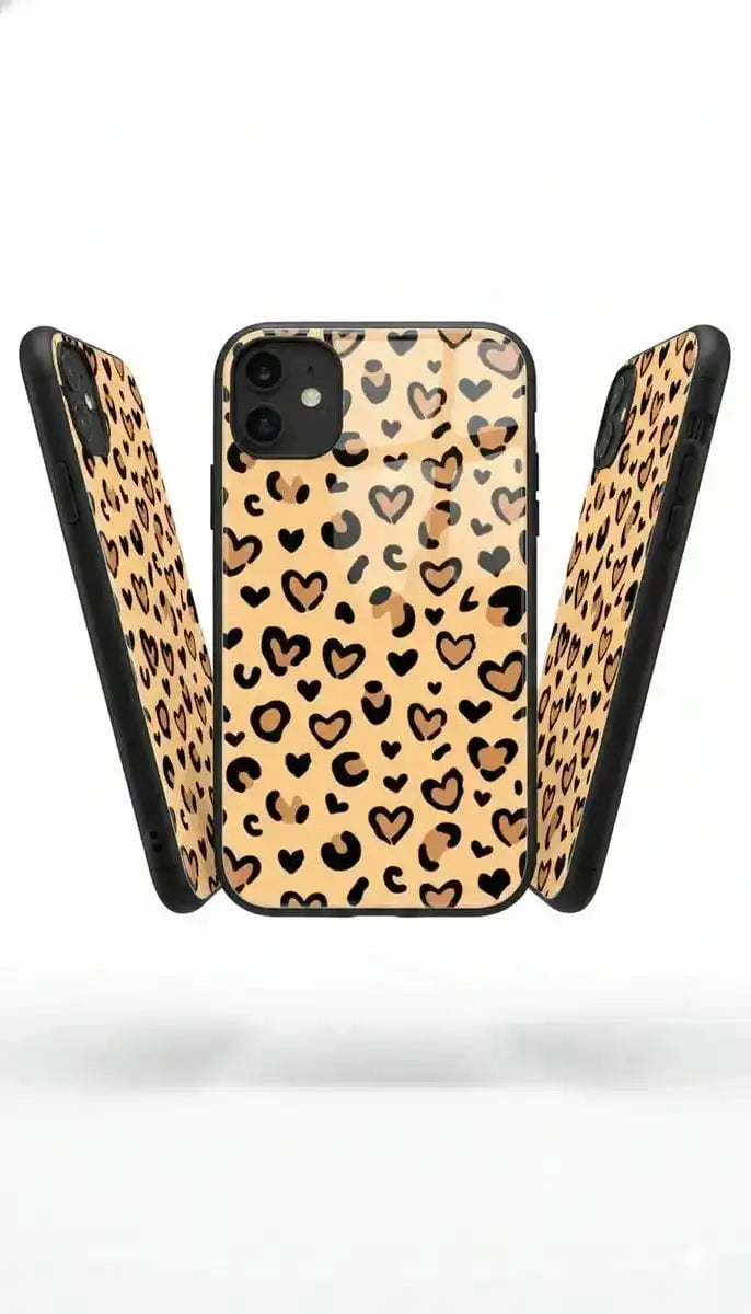 Leopard Love Premium Glass Case