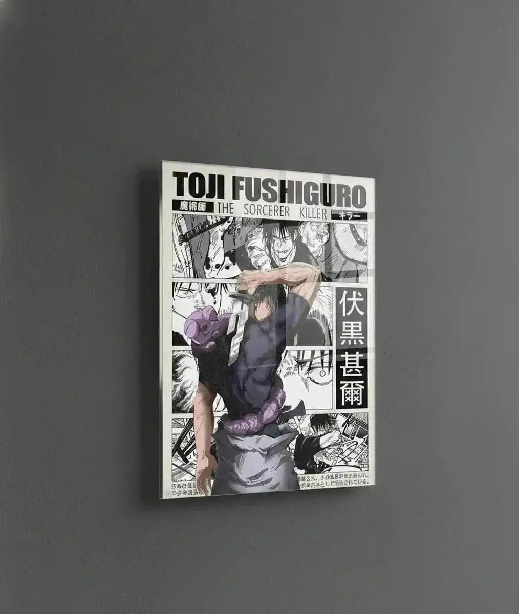 Toji Fushiguro Acrylic Wall Poster