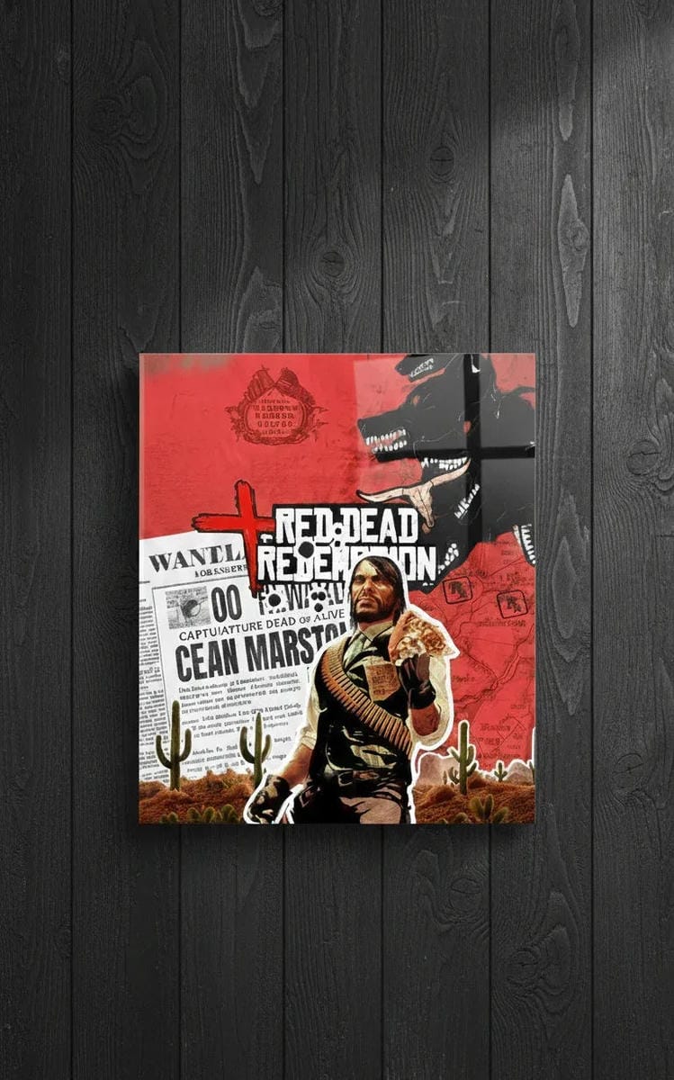 RDR Arthu Acrylic Wall Poster