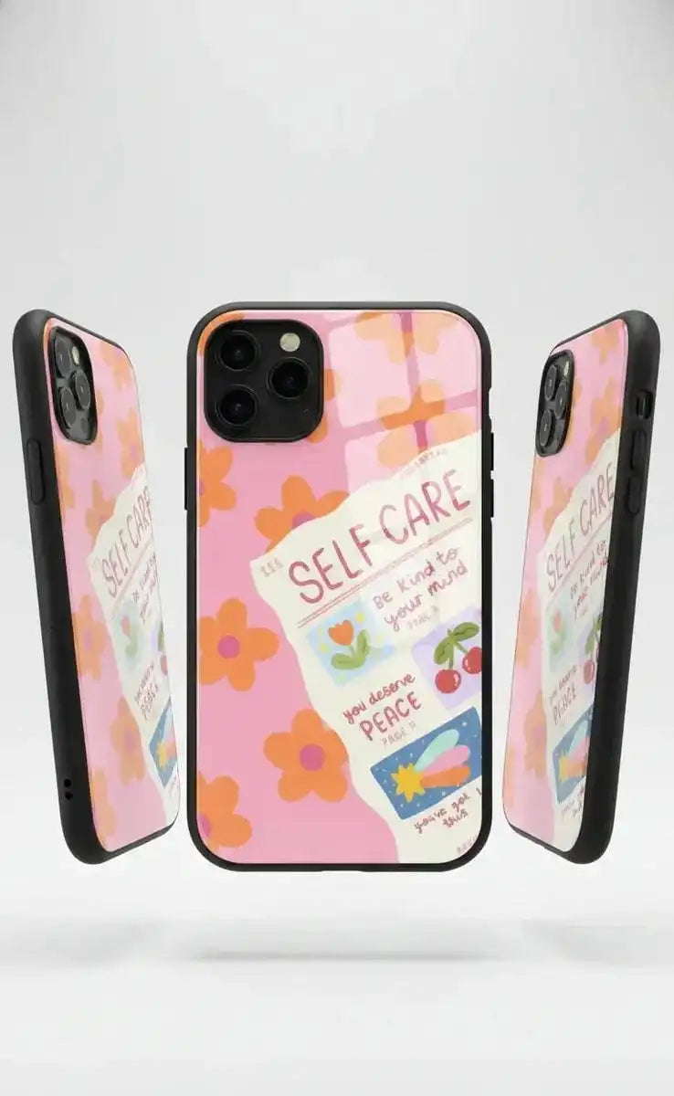 Kind Mind Self-Care Glass Case