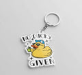 Chill Rubber Duck Keychain