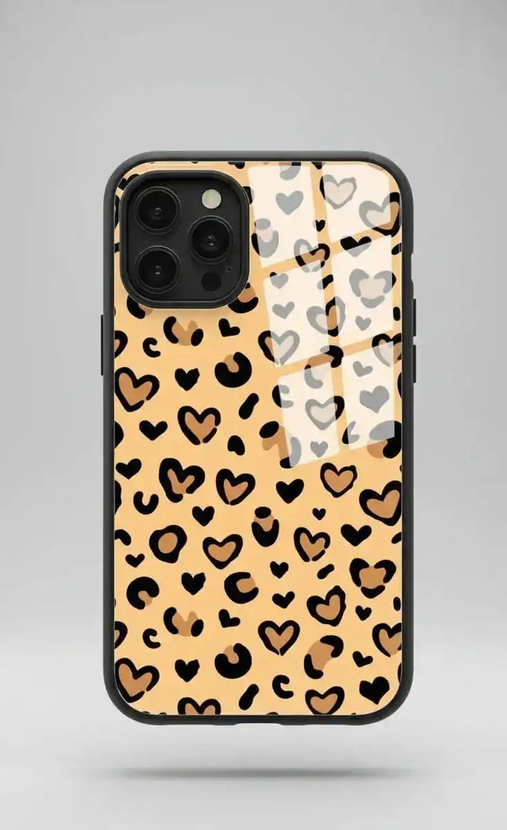 Leopard Love Premium Glass Case