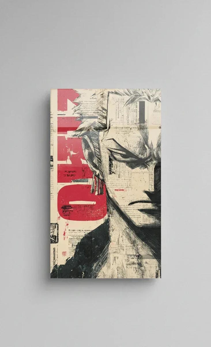 Roronoa Zoro Acrylic Wall Poster