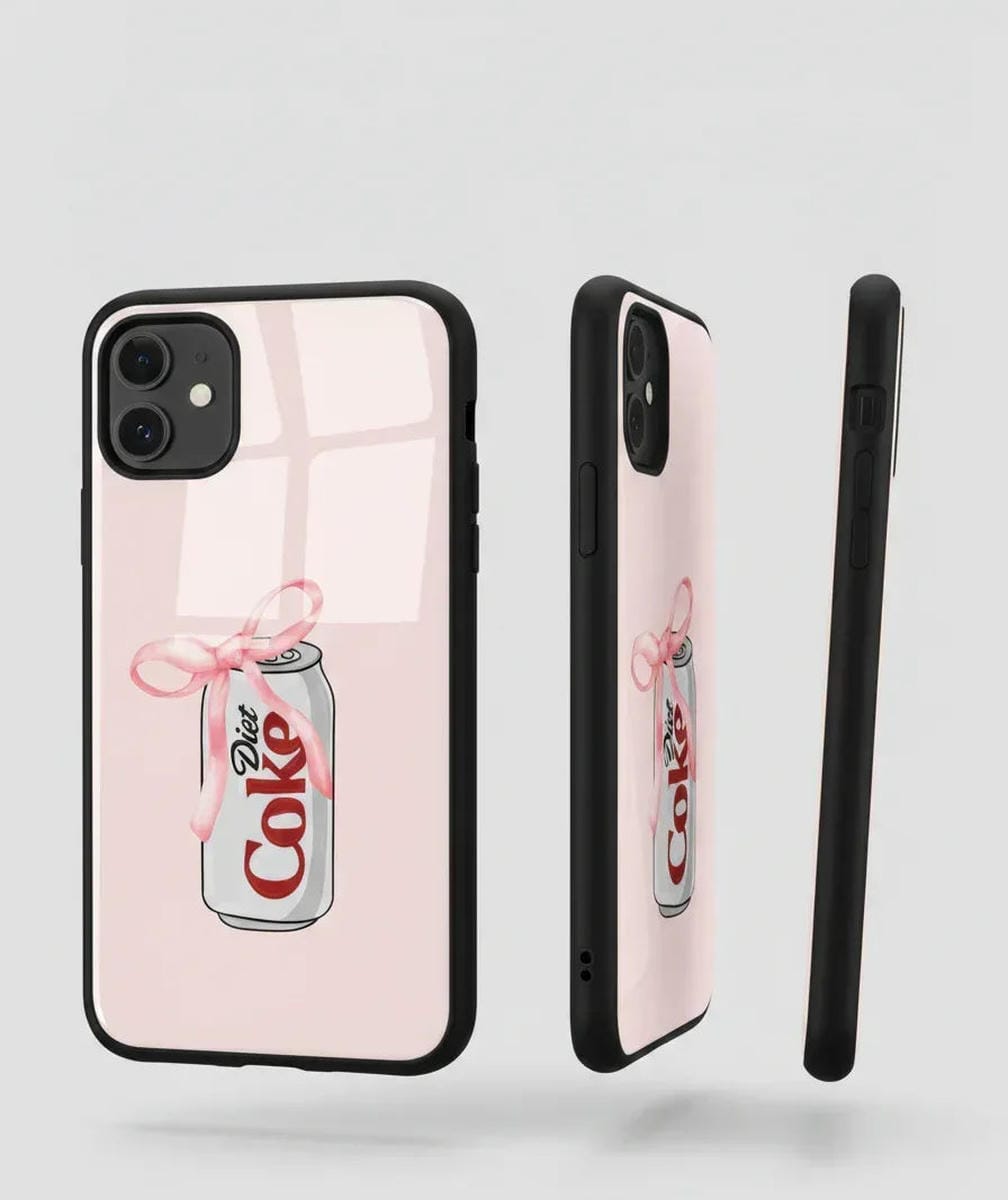 Pink Fizz Premium Glass Case