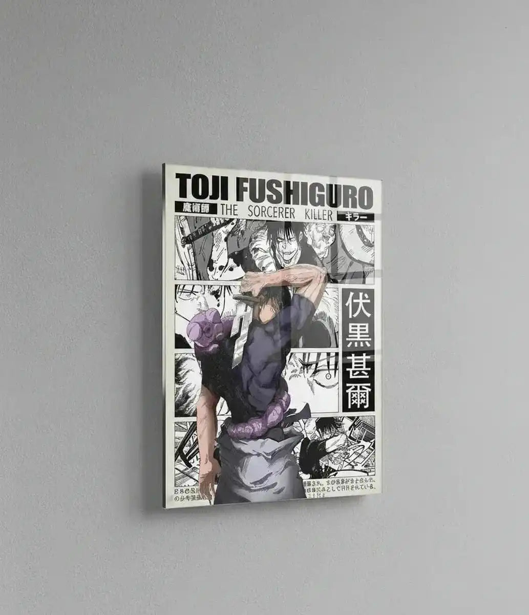 Toji Fushiguro Acrylic Wall Poster