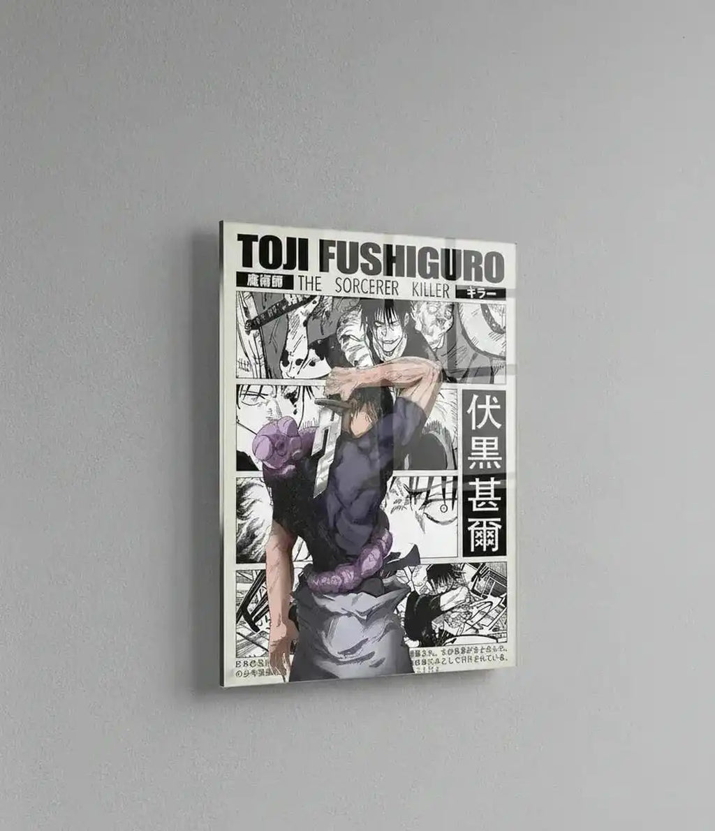 Toji Fushiguro Acrylic Wall Poster