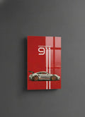 Porsche 911 GT3 RS Acrylic Wall Poster