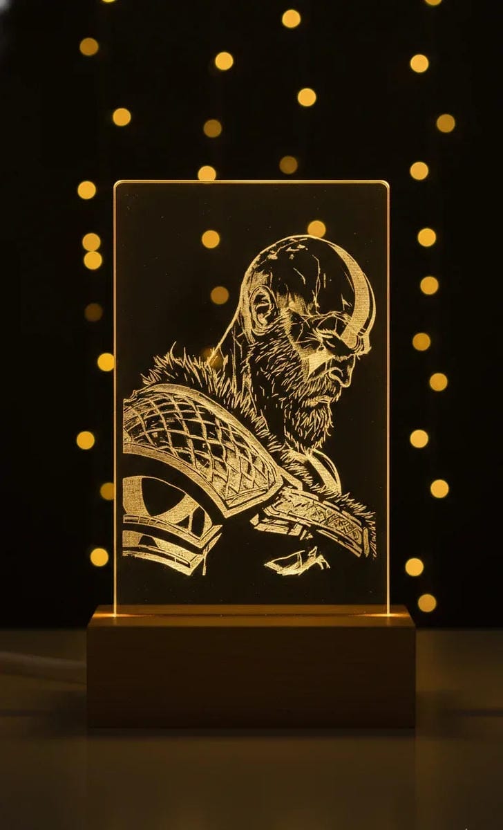 Ghost of Sparta God of War Lamp