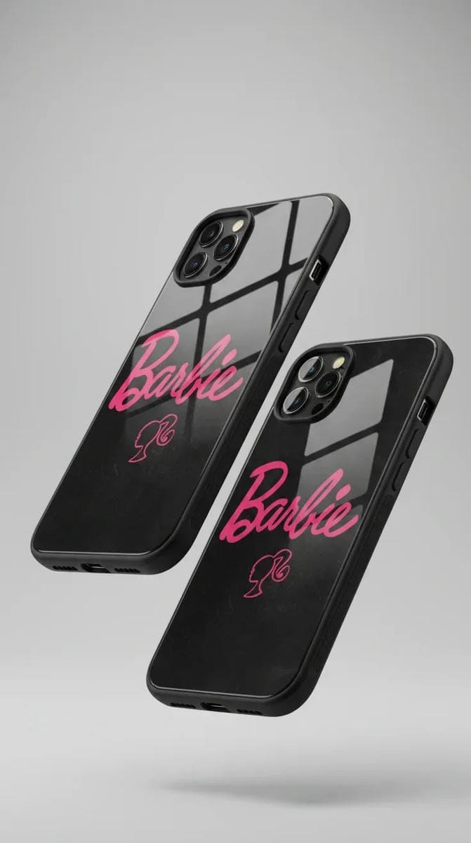 Noir Icon Barbie Glass Case