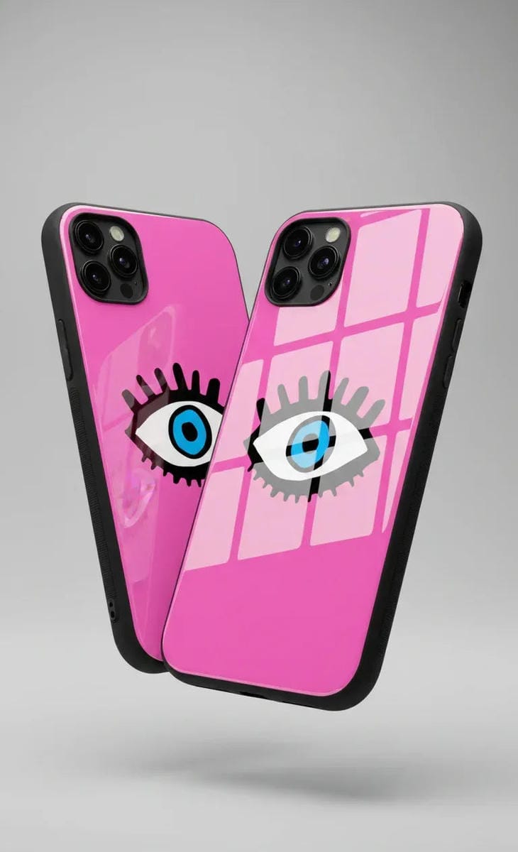 Vibrant Vision Evil Eye Glass Case