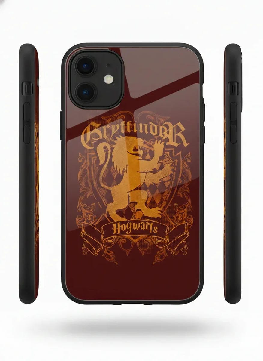 Gryffindor Crest Glass Case