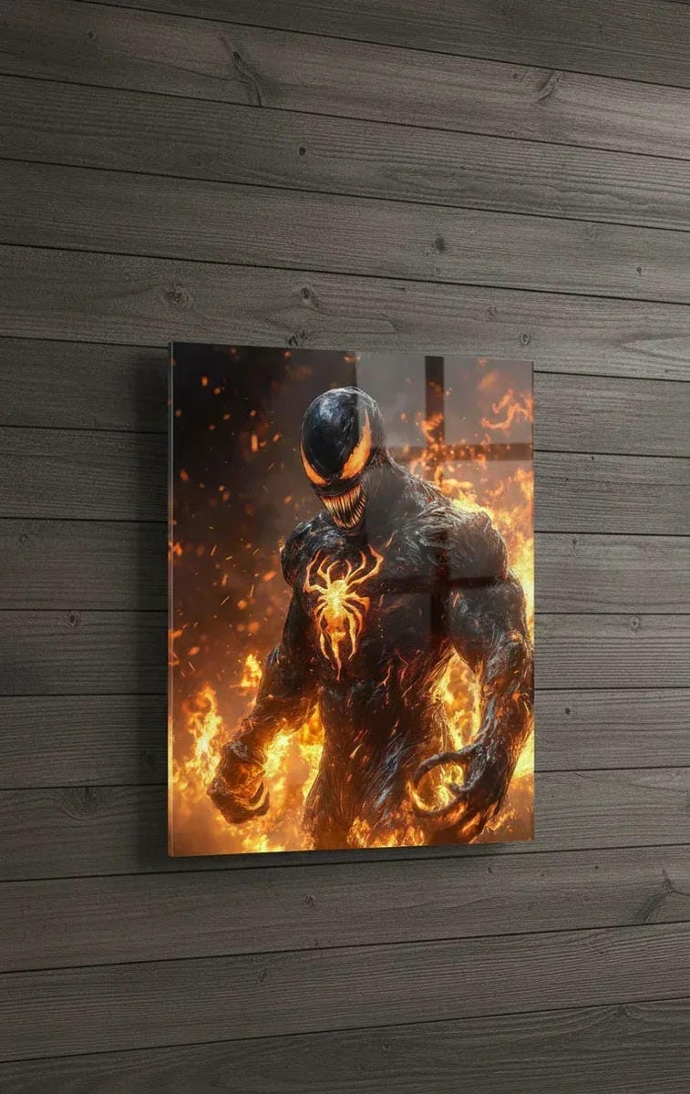 Hellfire Venom Acrylic Wall Poster