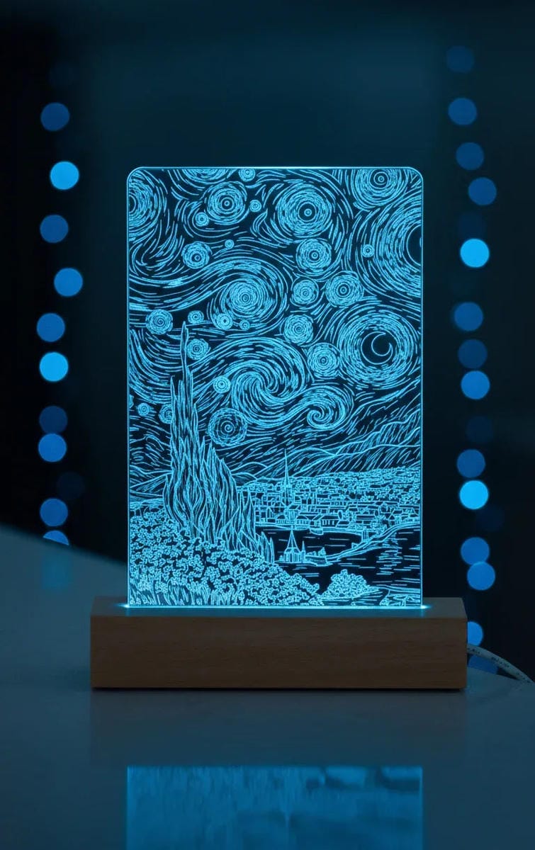 Starry Night LED Lamp