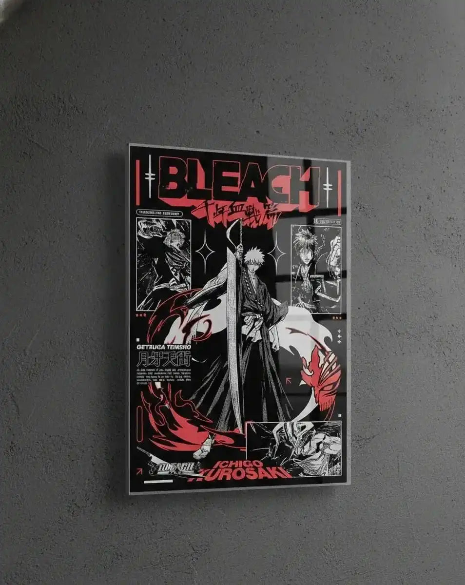 Ichigo Bankai Acrylic Wall Poster