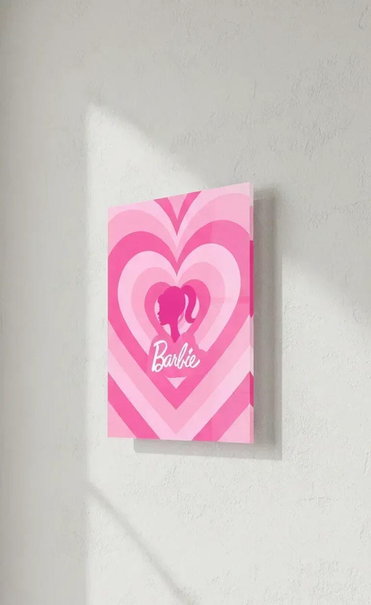 Barbie Premium Acrylic Poster