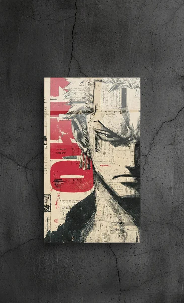 Roronoa Zoro Acrylic Wall Poster