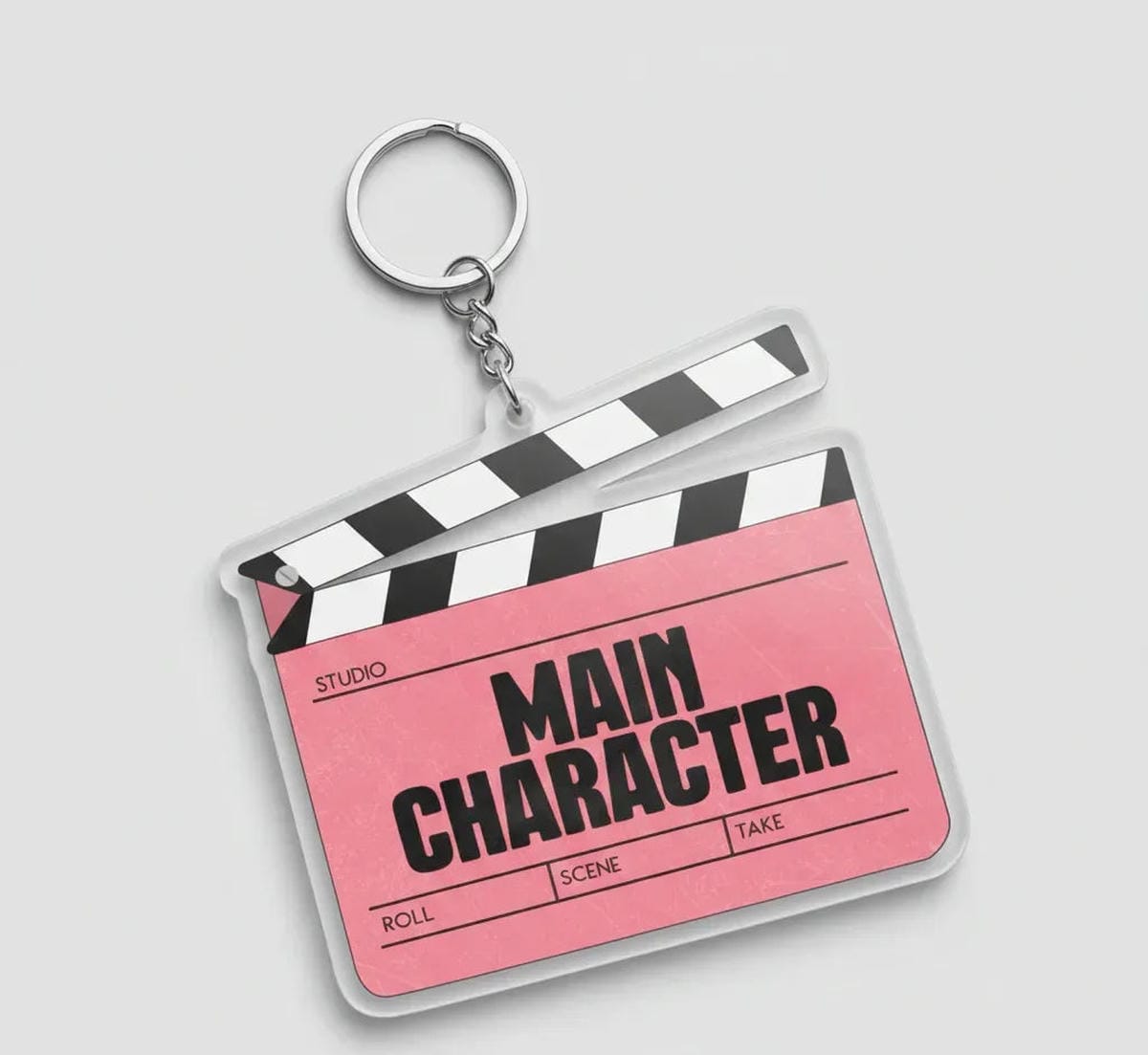 Main Character Energy Keychain