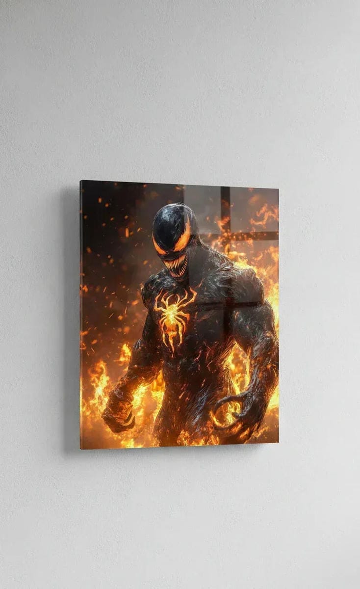 Hellfire Venom Acrylic Wall Poster