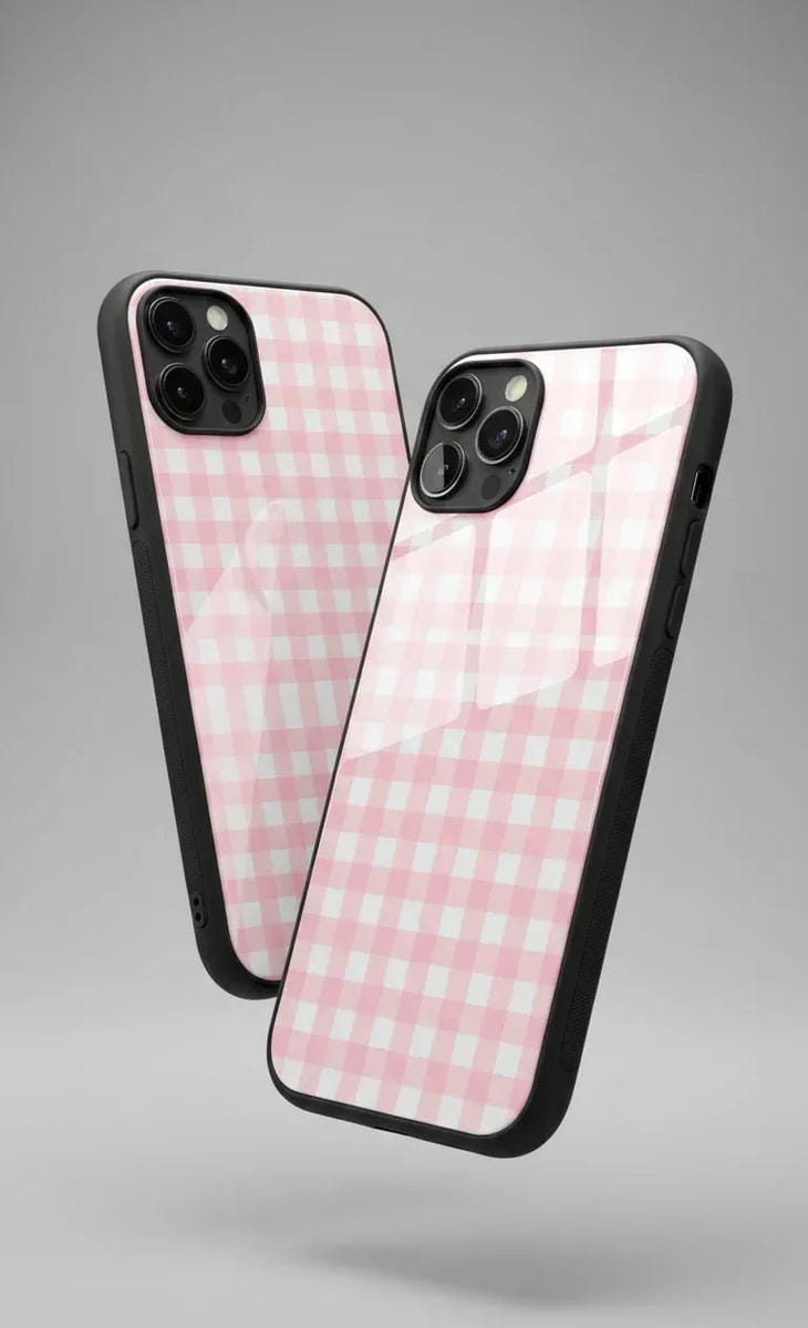 Pink Picnic Glass Case