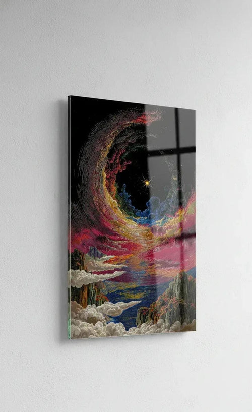 Celestial Horizon Acrylic Wall Art Poster
