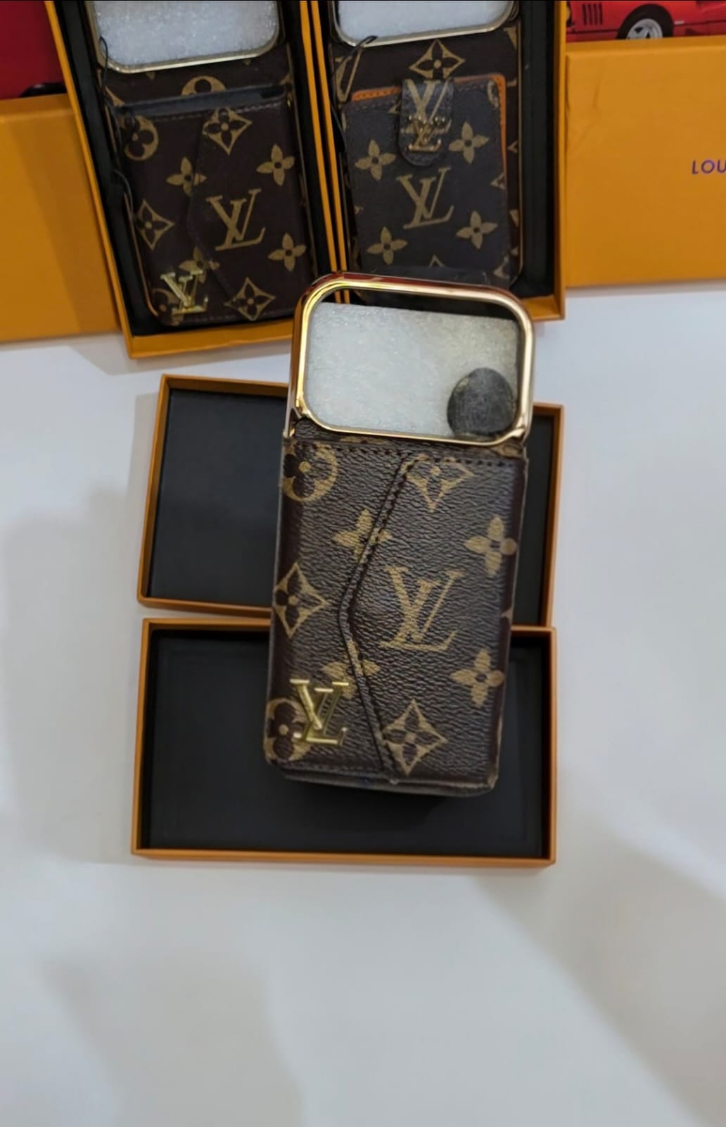 Monogram Wallet Case – Diagonal Strap