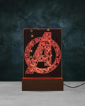 Avengers Comic Mosaic LED Lamp