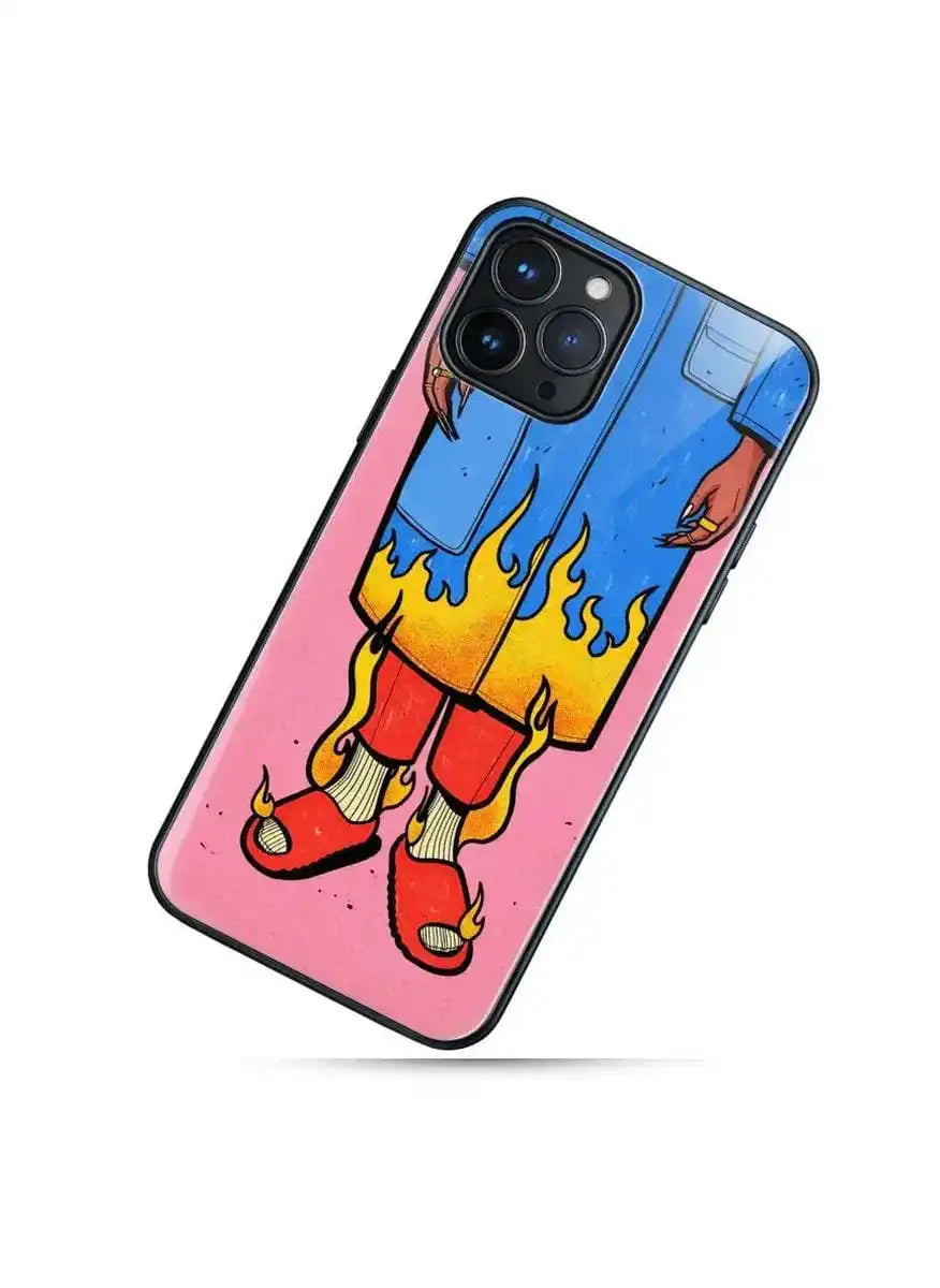 On Fire Streetwear Glass Case
