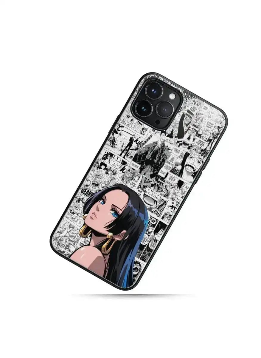 Empress of Amazon Lily Glass Case