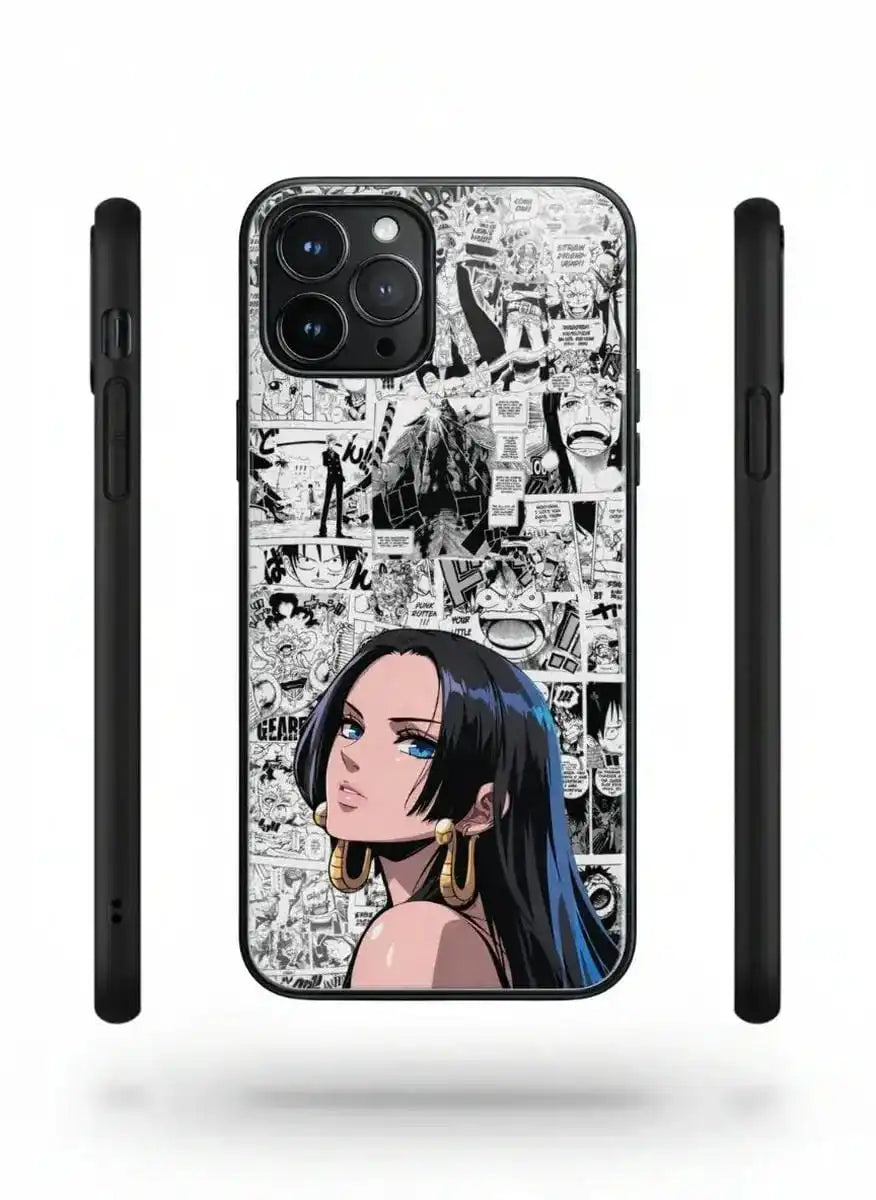 Empress of Amazon Lily Glass Case