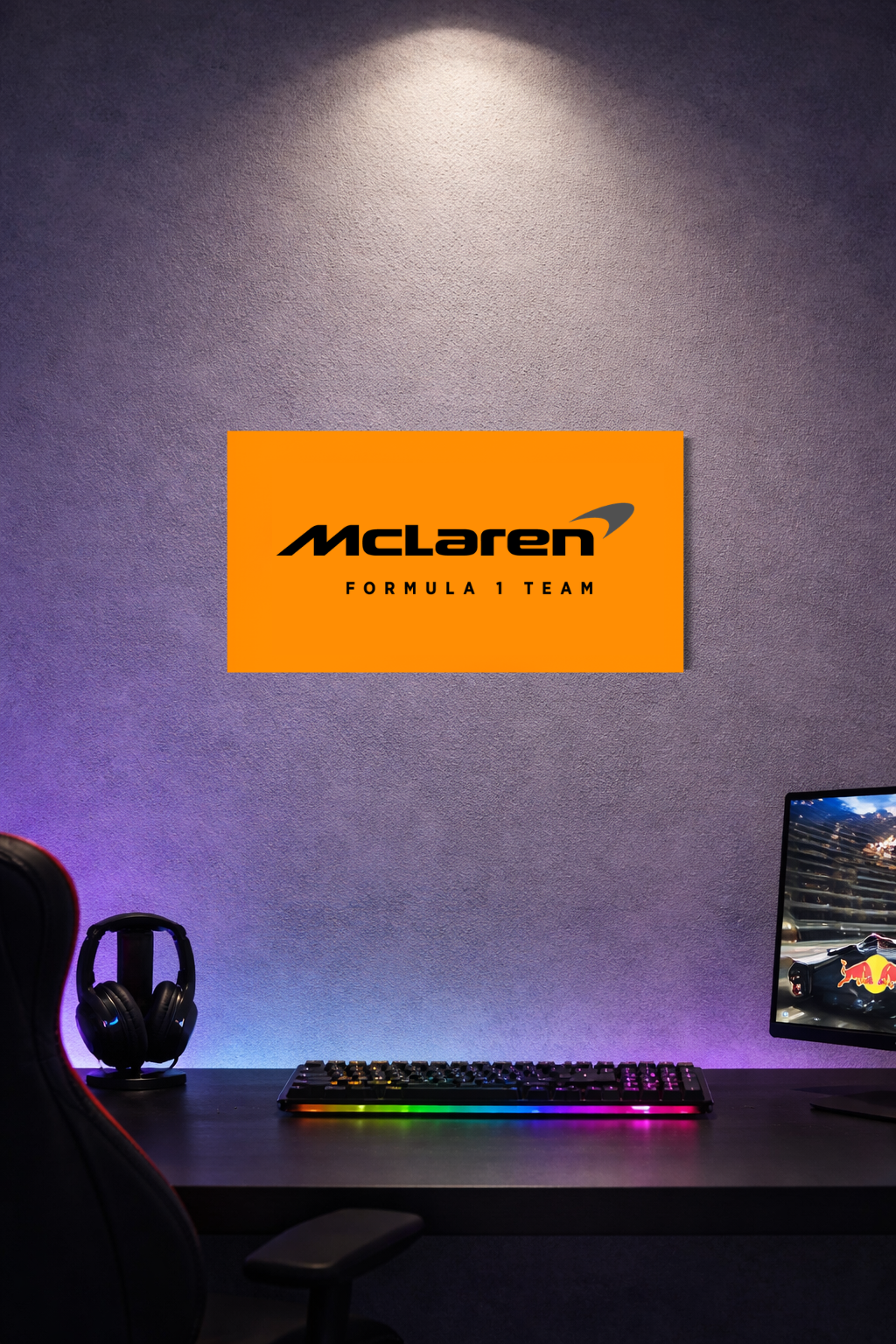 McLaren F1 Acrylic Wall Sign