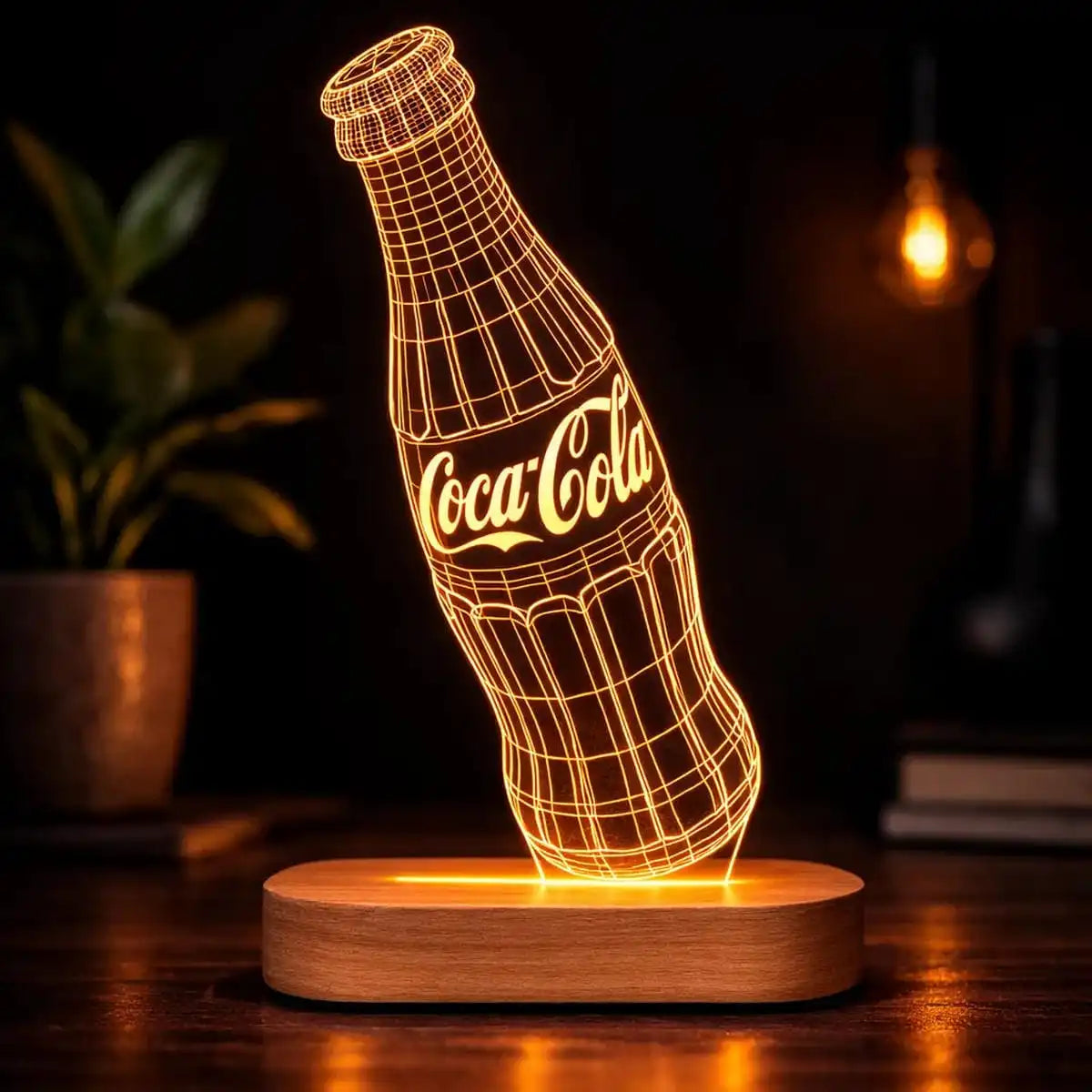 3D Cola Paglu Lamp