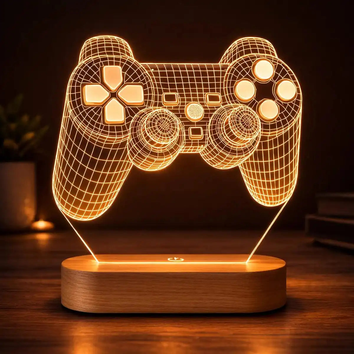 3D Gaming Controller Lamp