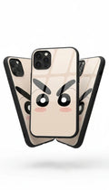 Shin-Chan Smirk Glass Case